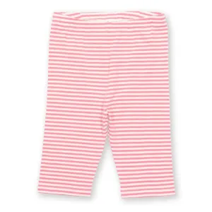 Stripy Pedal Pushers Pink