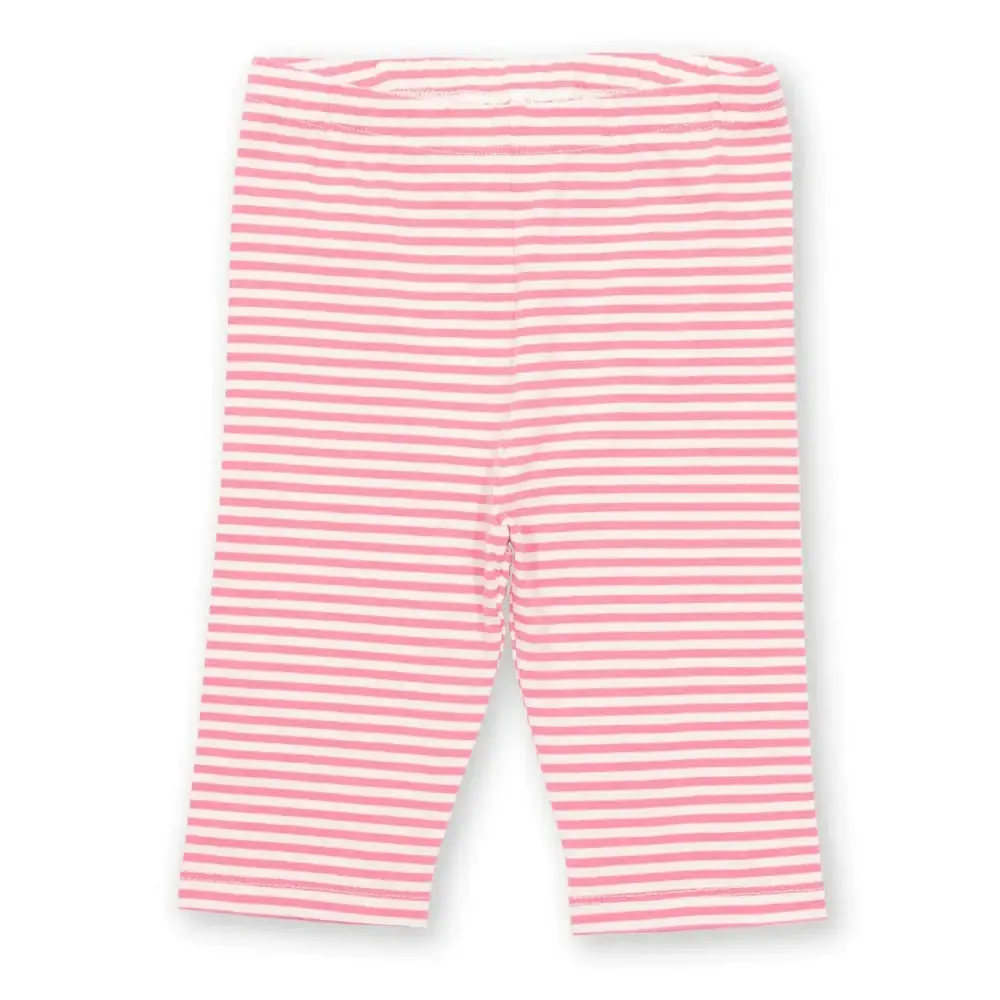 Stripy Pedal Pushers Pink