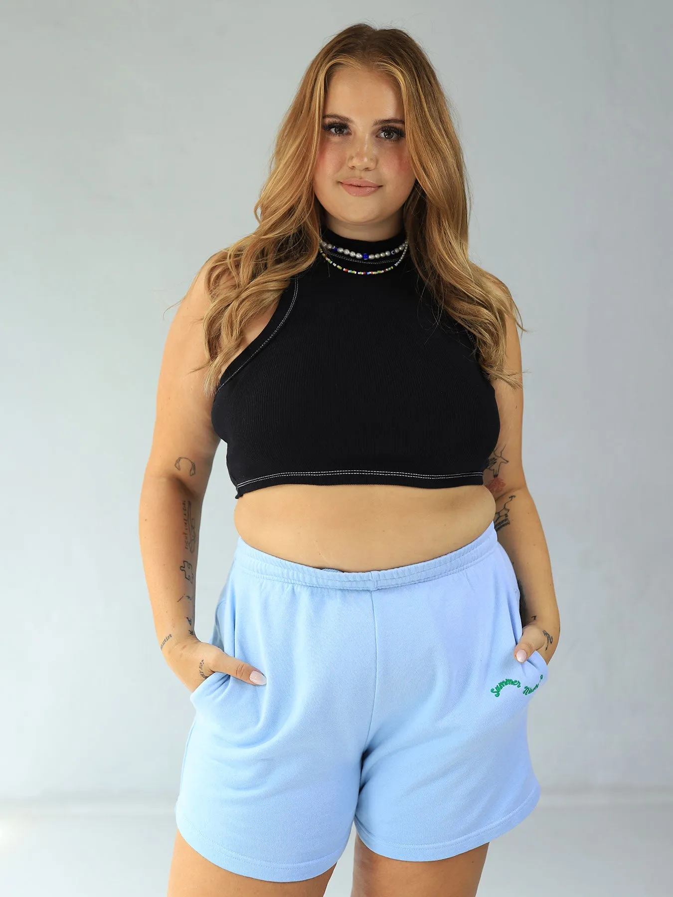 SUMMER - Shorts • Baby Blue
