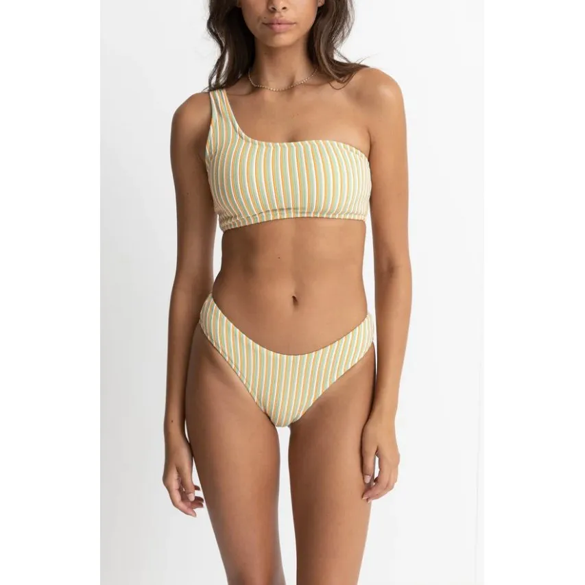 Sunbather Stripe One Shoulder Top