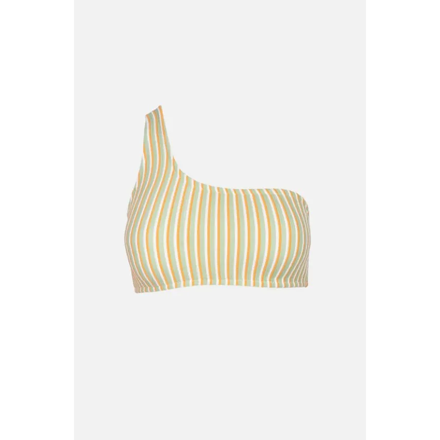 Sunbather Stripe One Shoulder Top