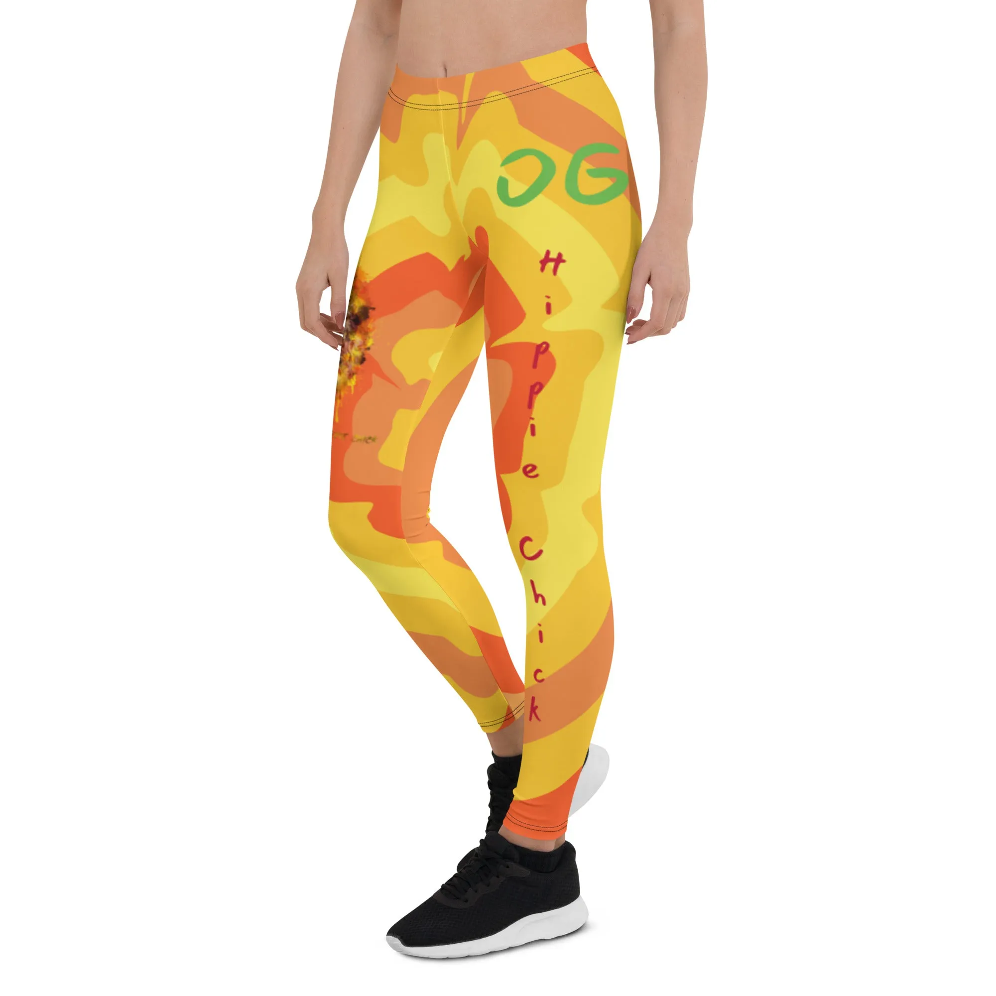 Sunny Flower Long Leggings