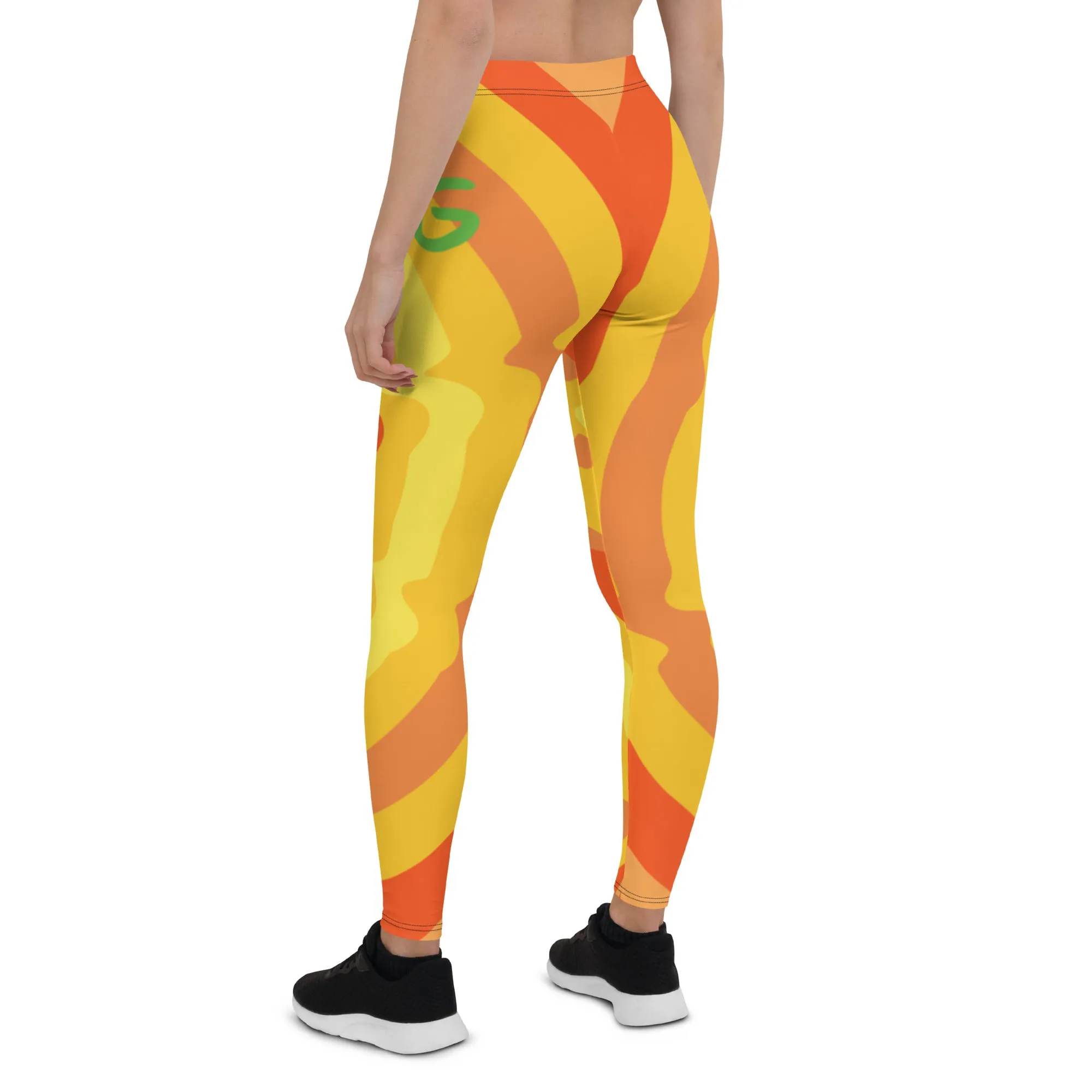 Sunny Flower Long Leggings