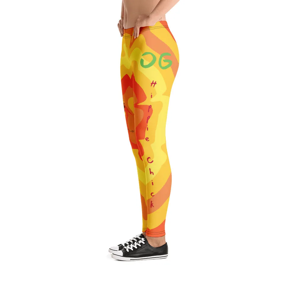 Sunny Flower Long Leggings