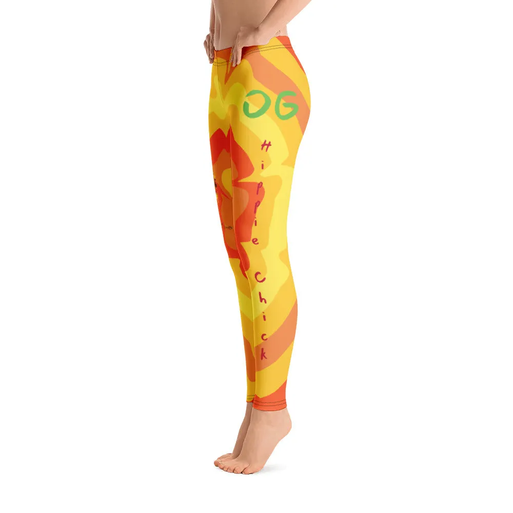 Sunny Flower Long Leggings