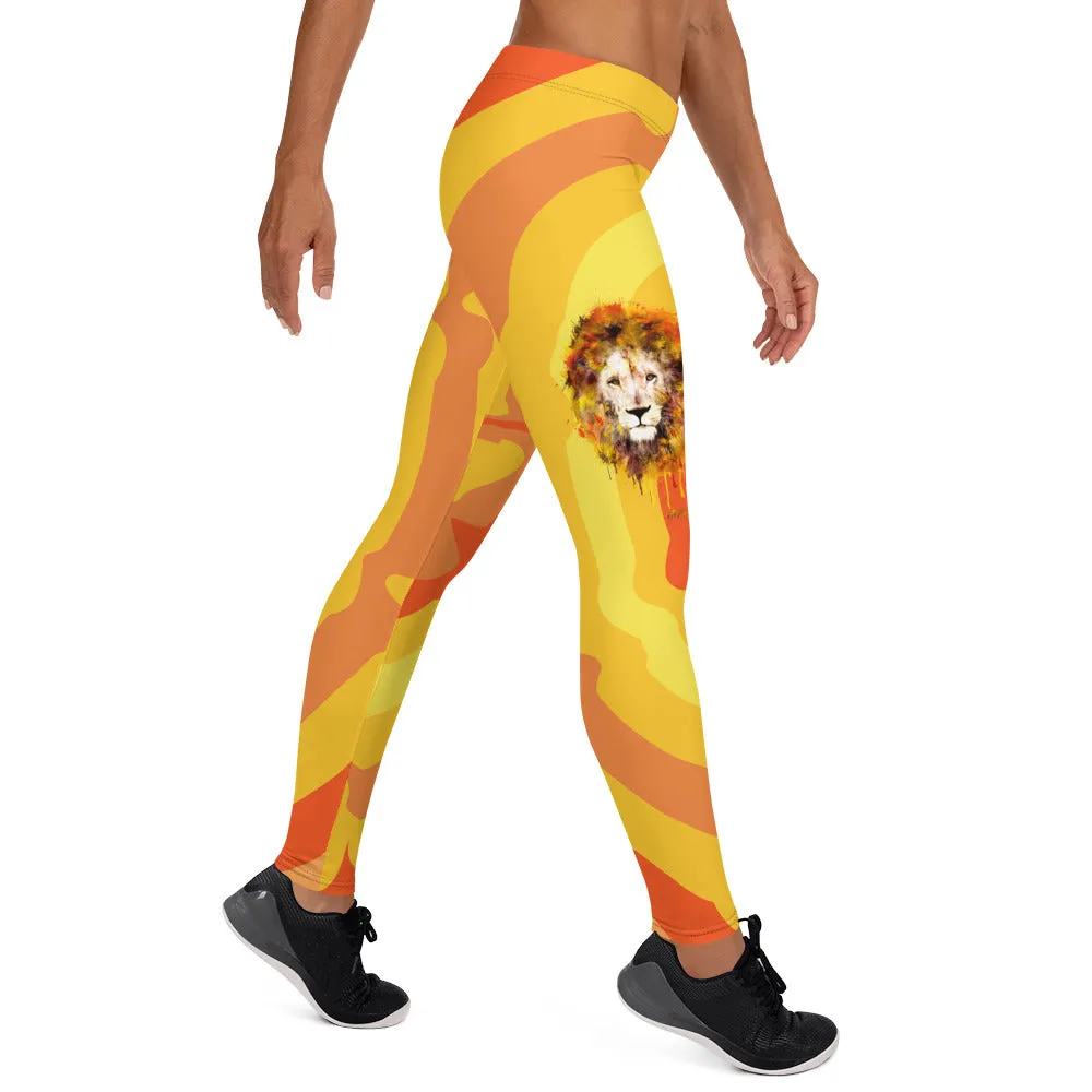 Sunny Flower Long Leggings