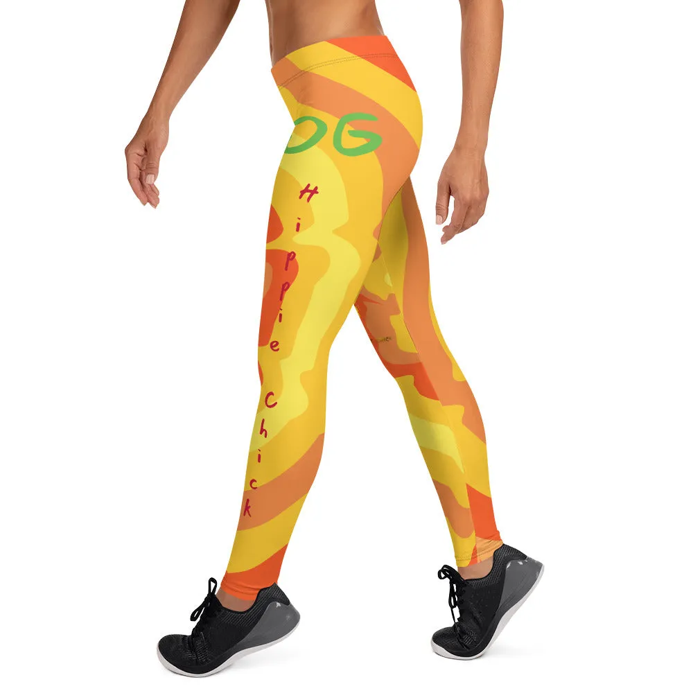 Sunny Flower Long Leggings