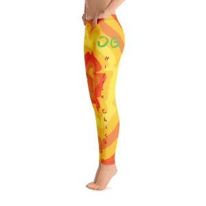 Sunny Flower Long Leggings