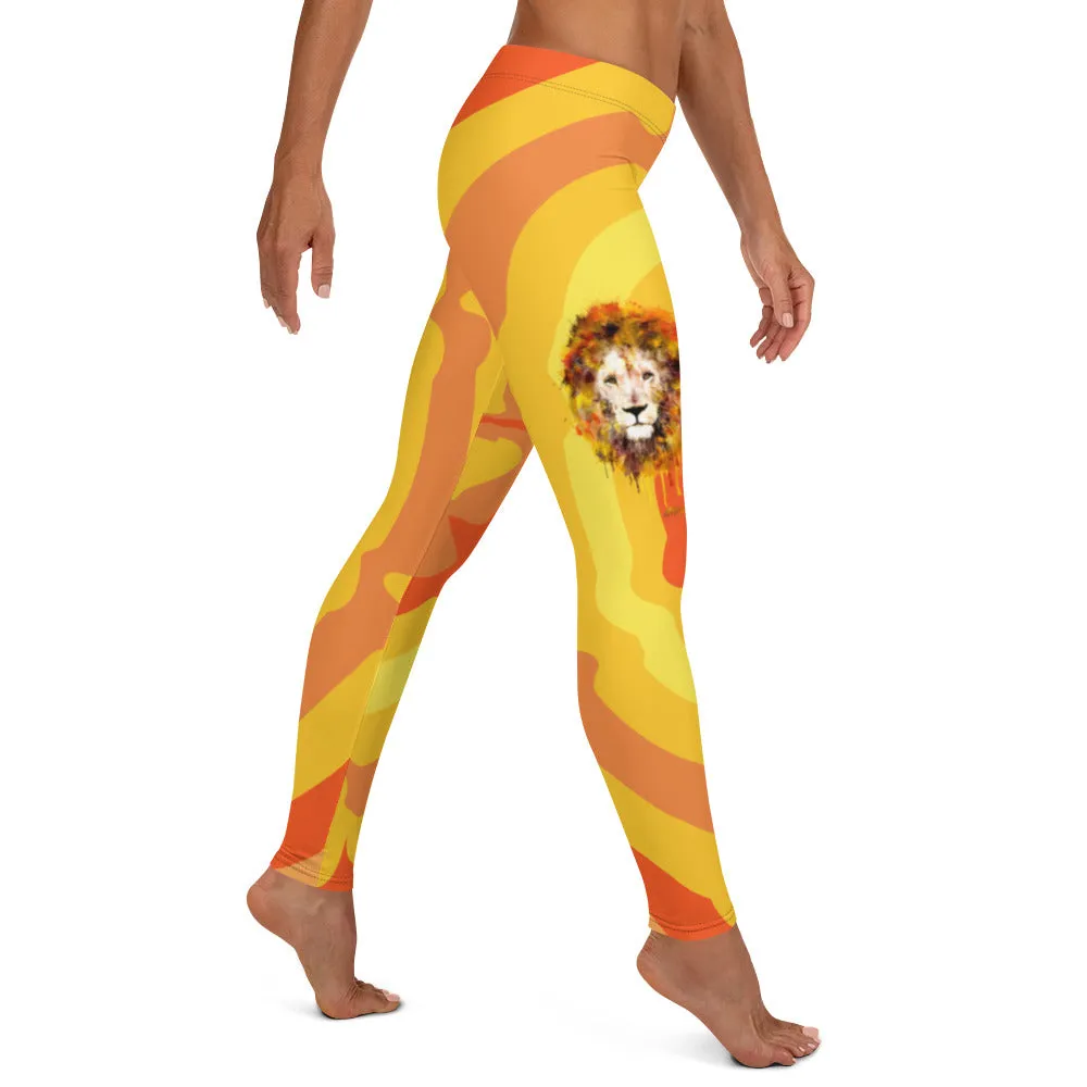 Sunny Flower Long Leggings