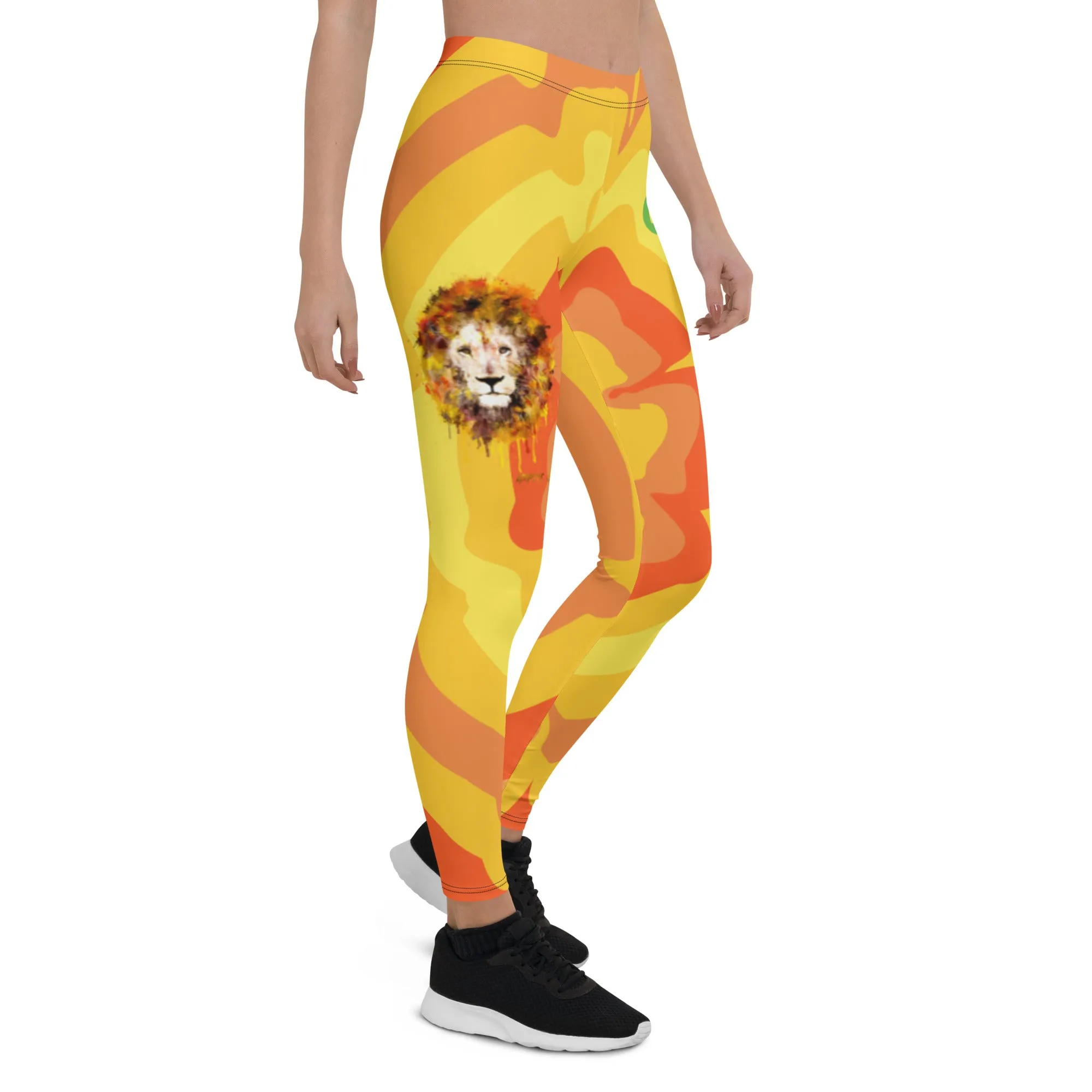Sunny Flower Long Leggings