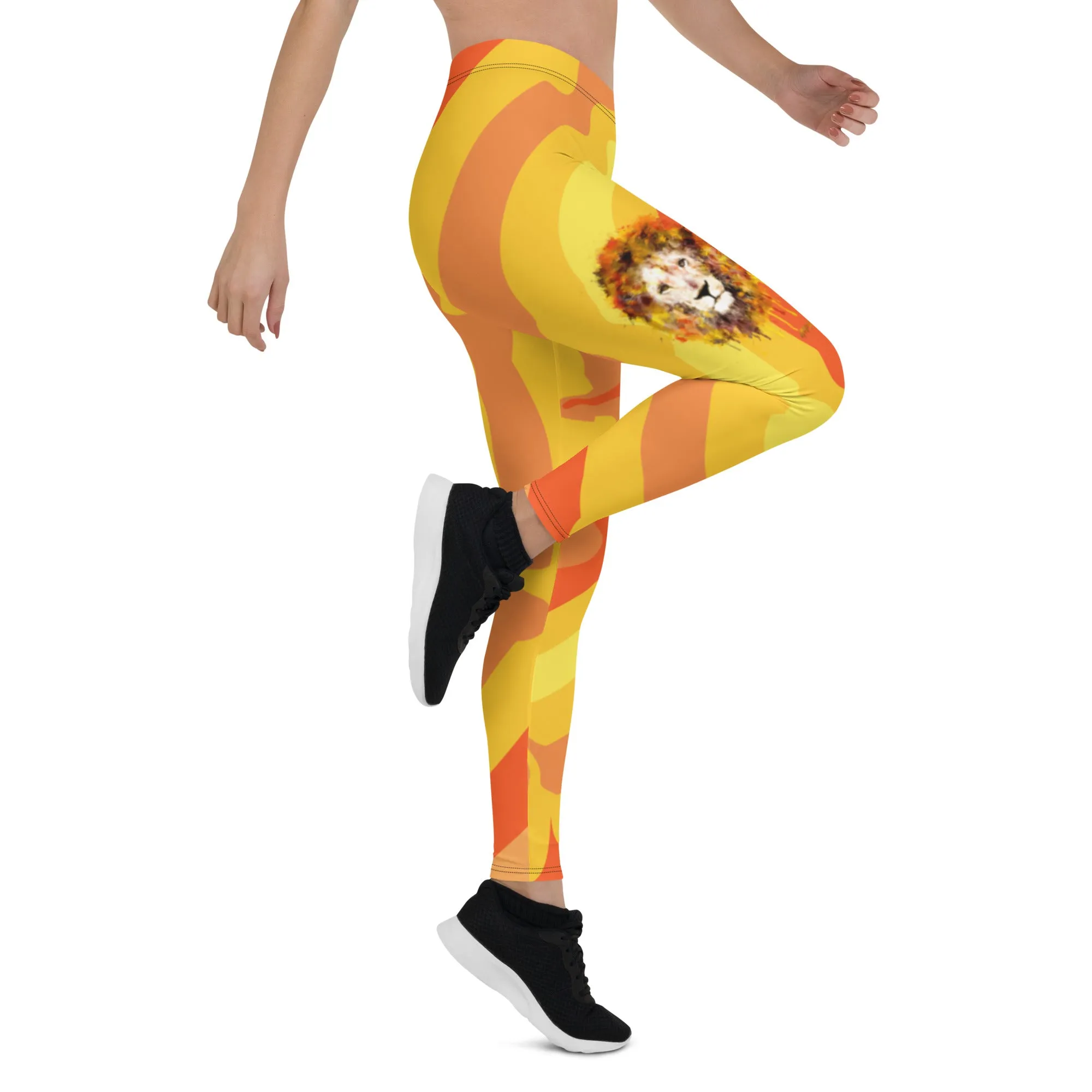 Sunny Flower Long Leggings