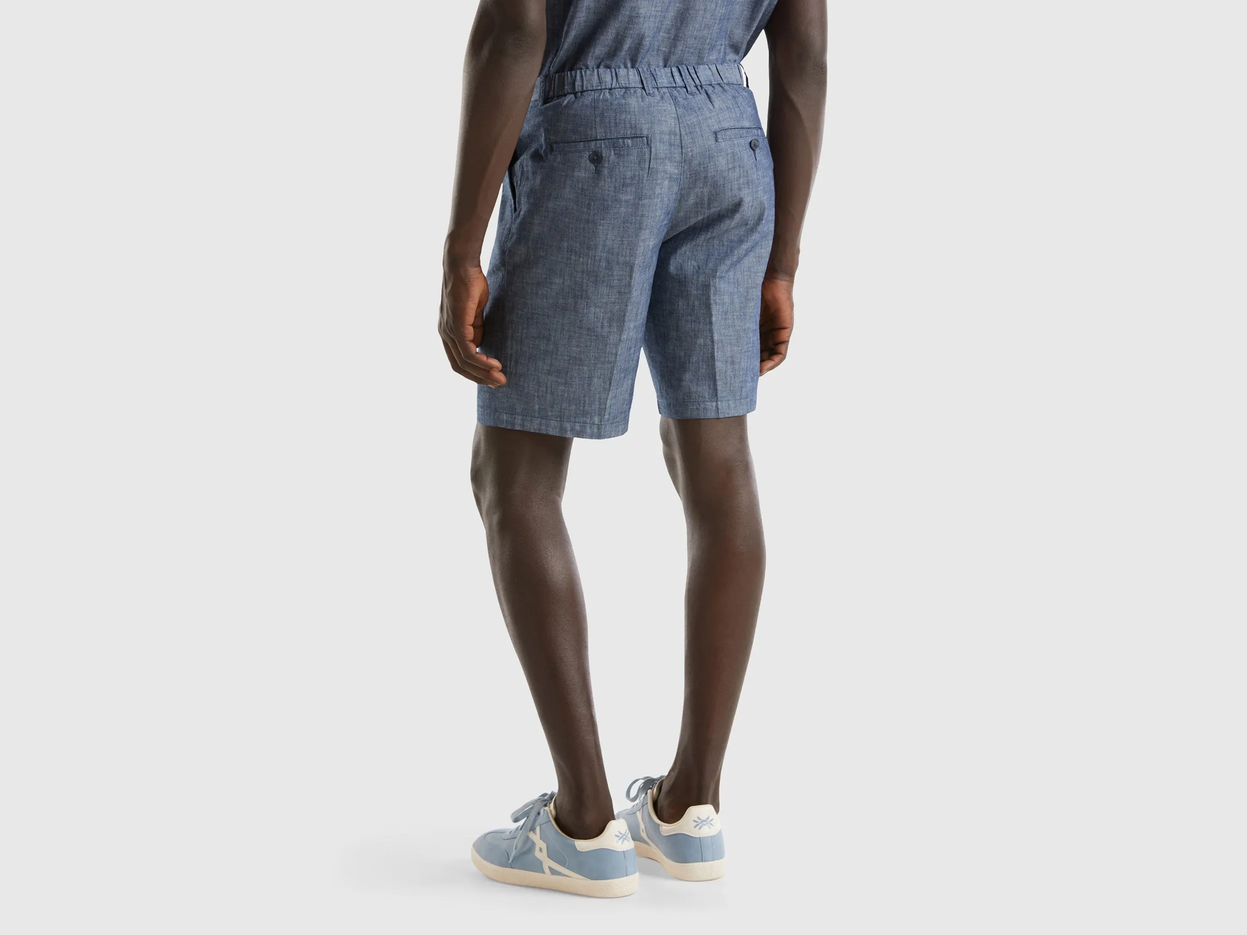 Textured Regular Fit Shorts