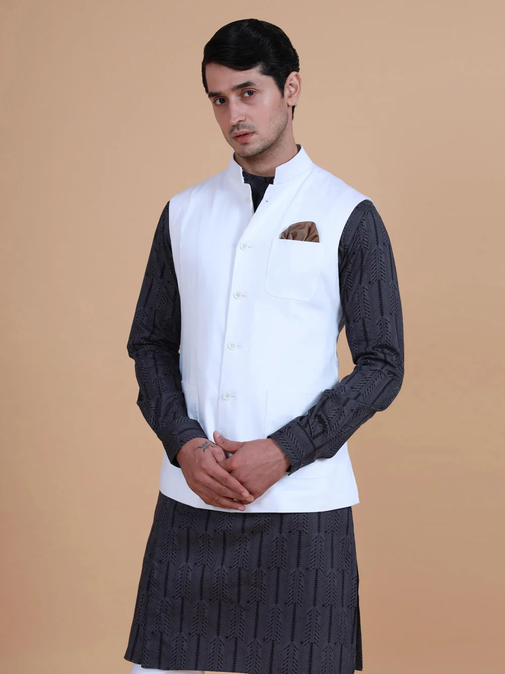 The Band Collar Waistcoat