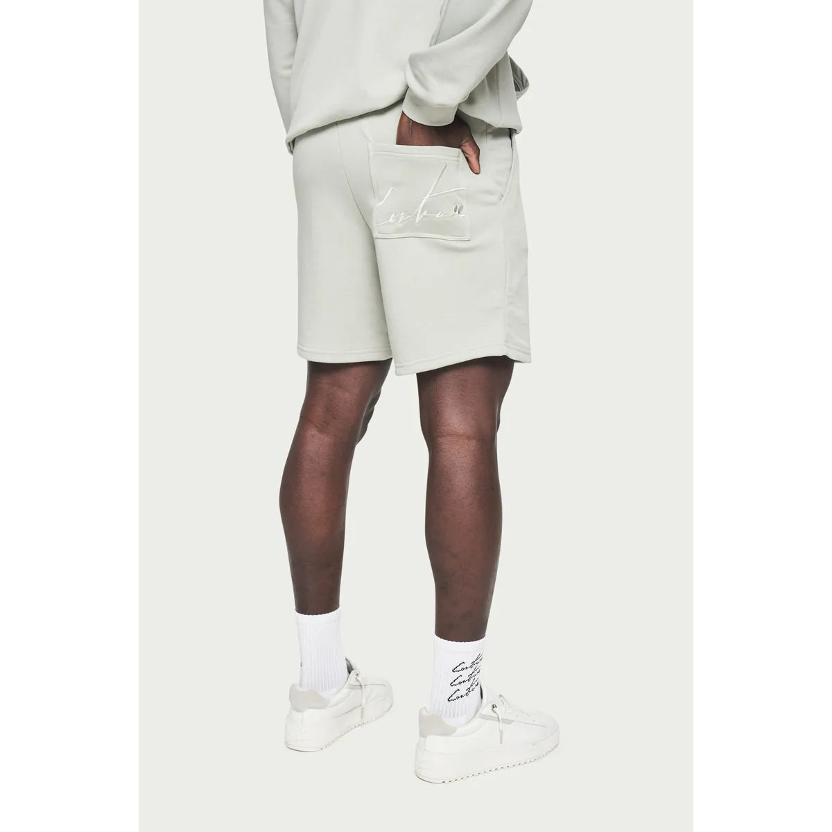 The Couture Club Essentials Relaxed Shorts Sage