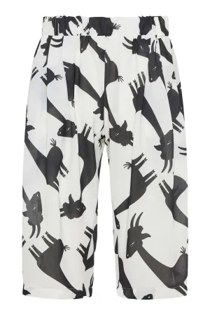 THE LOGO SHORTS WHITE