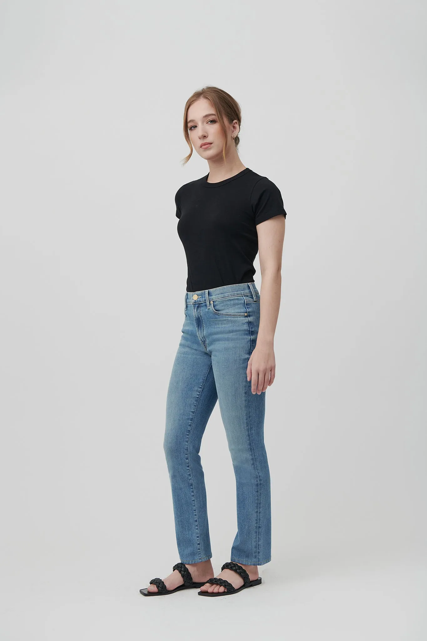 The Melrose Straight Denim  |  Sun-Kissed