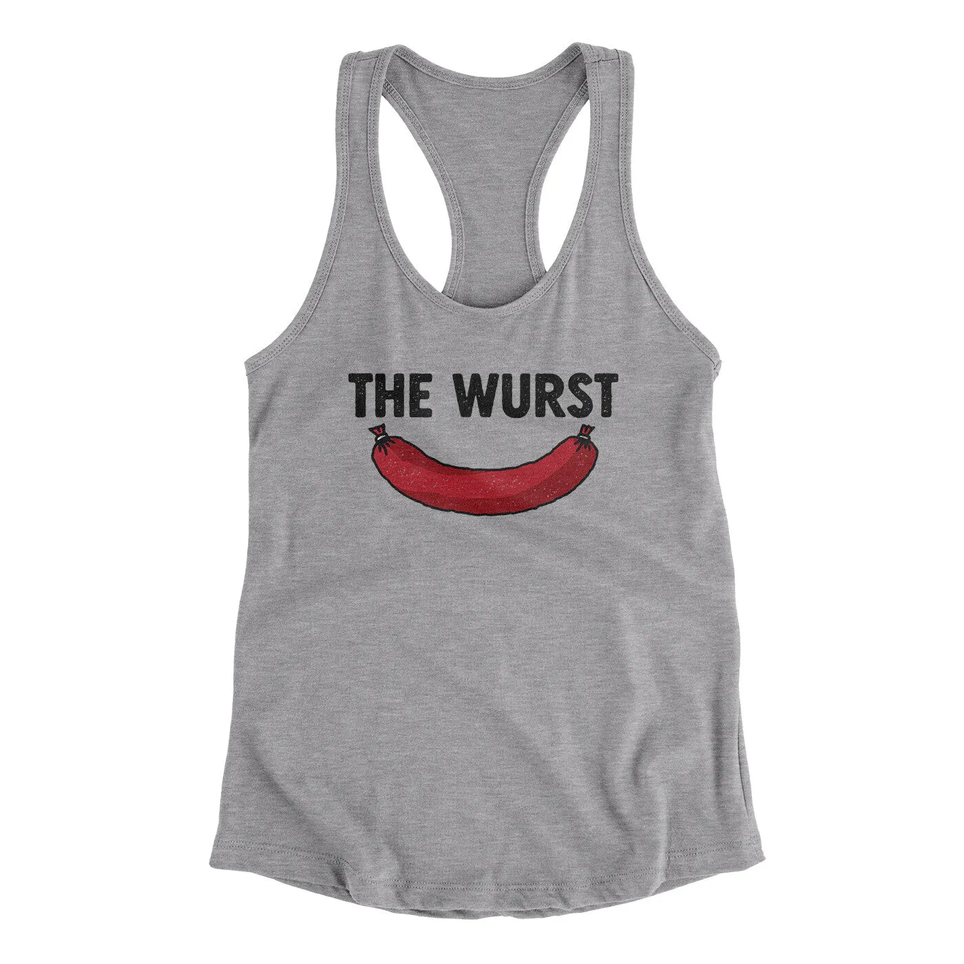 The Wurst Women's Racerback Tank