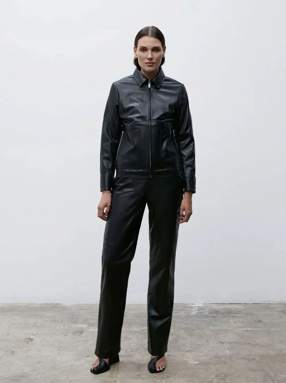 Tia Leather Pant