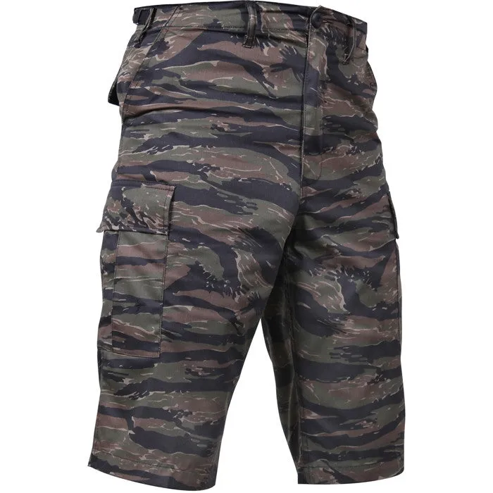 Tiger Stripe Camouflage - Long Length Camo BDU Shorts