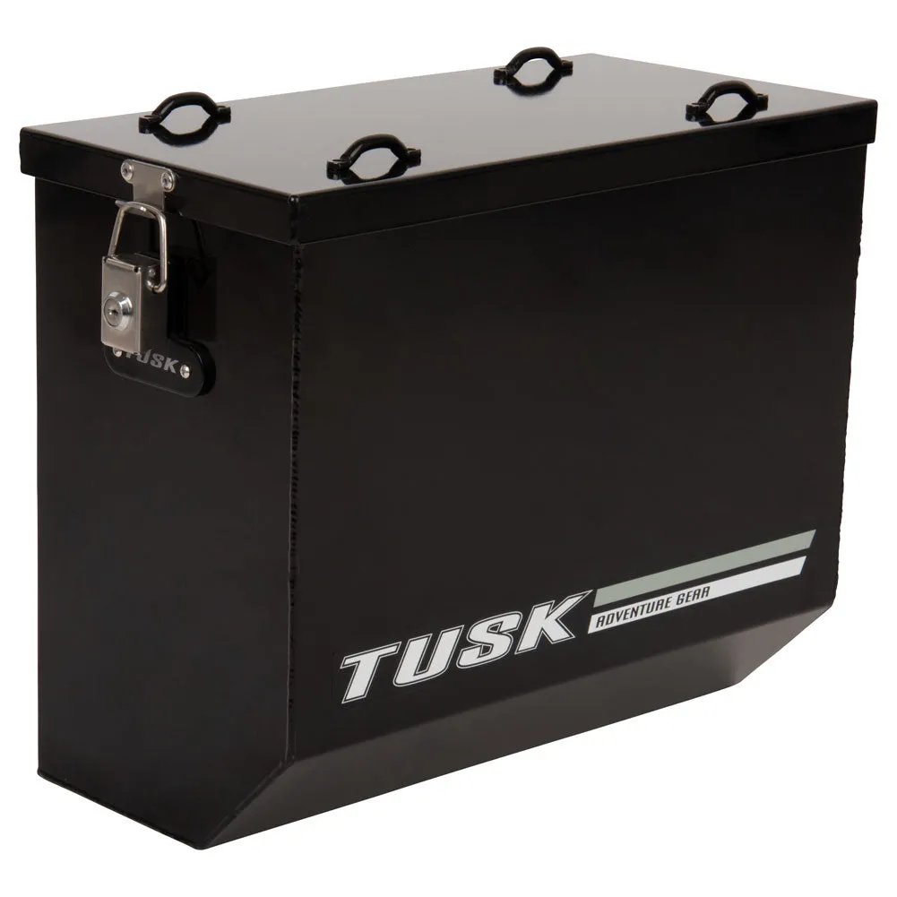 Tusk UTV Quick Release Cargo System - Cage Mounted Medium Box Left & Right Pair Black
