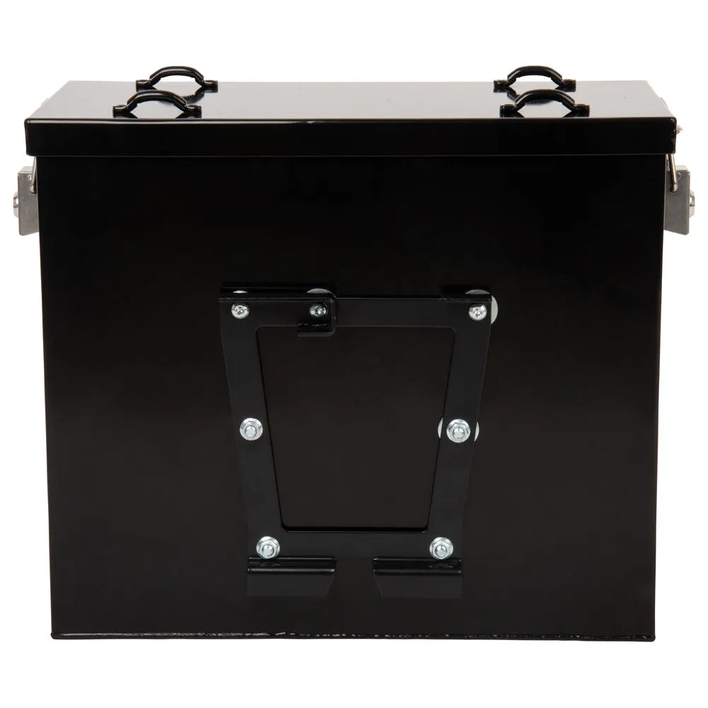 Tusk UTV Quick Release Cargo System - Cage Mounted Medium Box Left & Right Pair Black