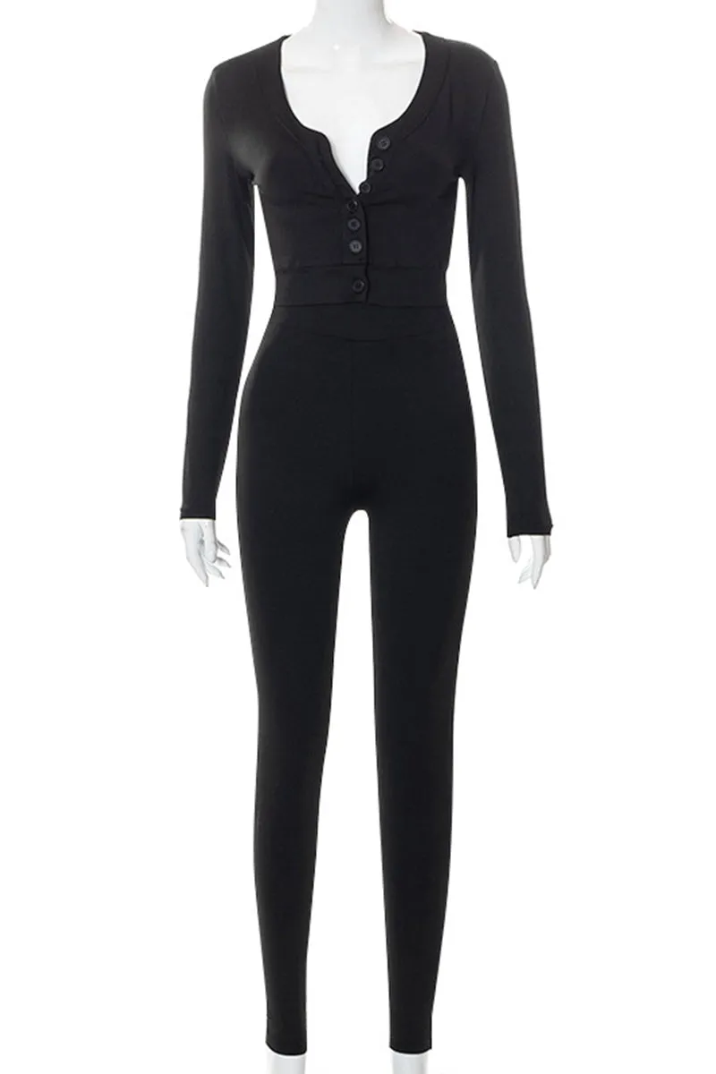 UF791 Stretch Crop Top and Leggings Pants Set