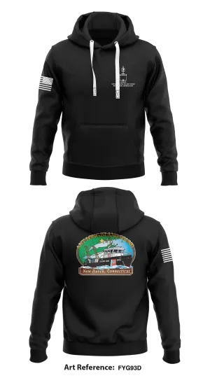 USCG ANT Long Island Sound Store 1  Core Men's Hooded Performance Sweatshirt - FyG93D