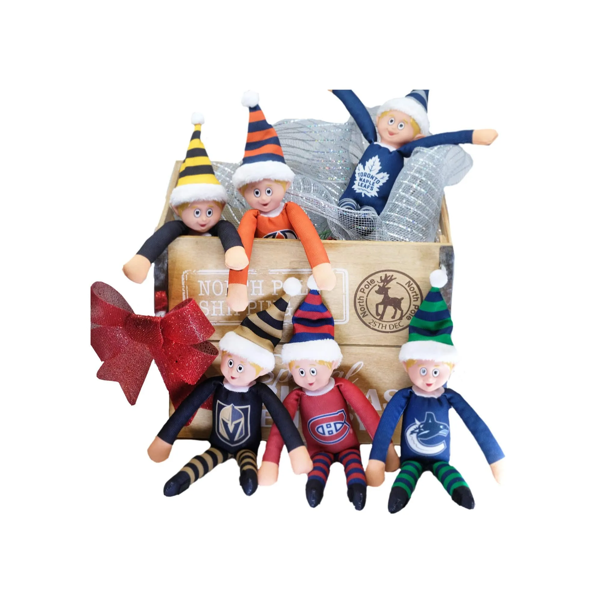 Vancouver Canucks Forever Collectibles NHL Team Elf