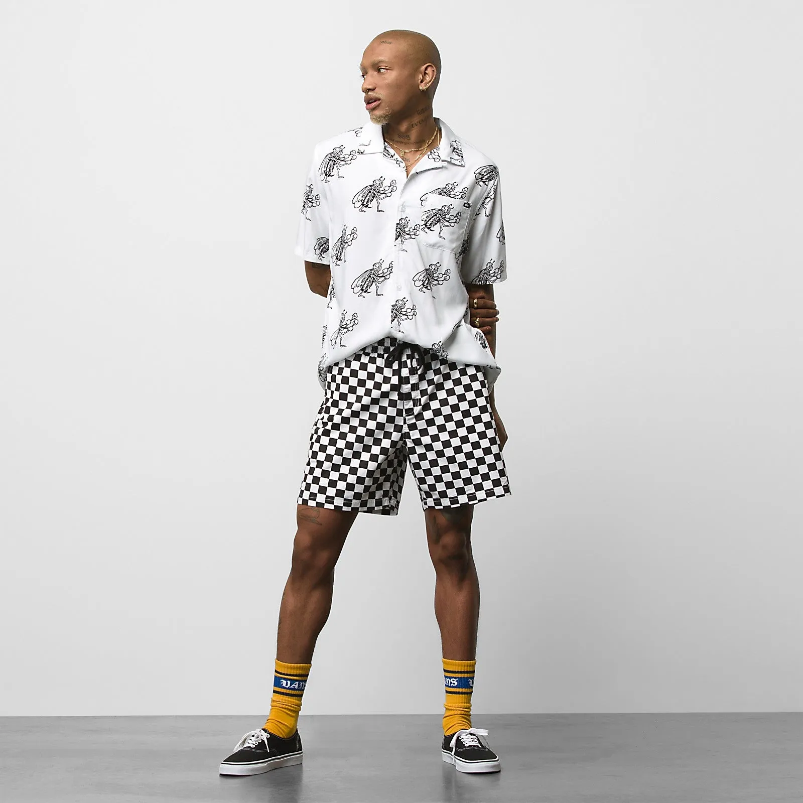 Vans Mens Range Relaxed Elastic 18" Short