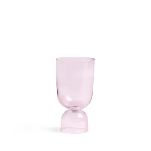 Vase Bottom Up in Soft pink von HAY