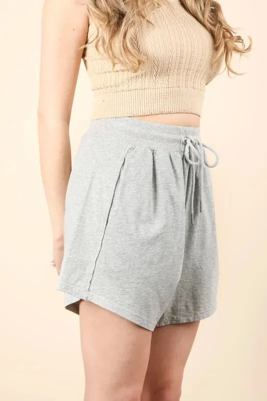 VERY J Mineral Washed Comfy Baggy Shorts