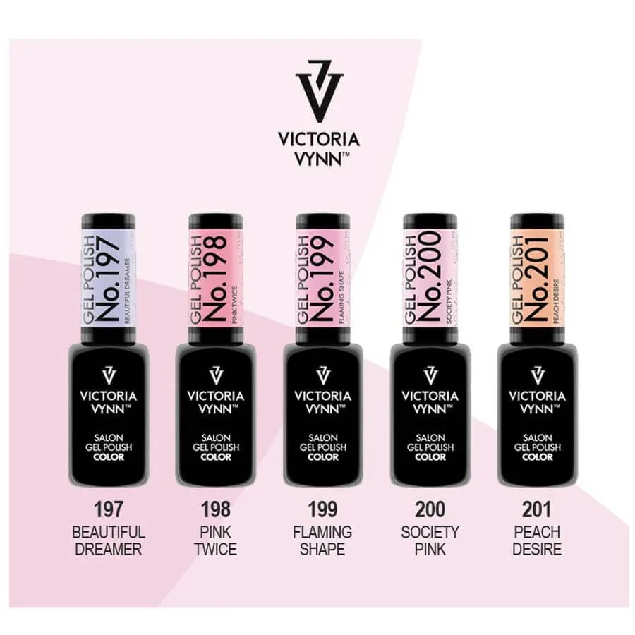 Victoria Vynn Gel Polish Color 199 Flaming Shape