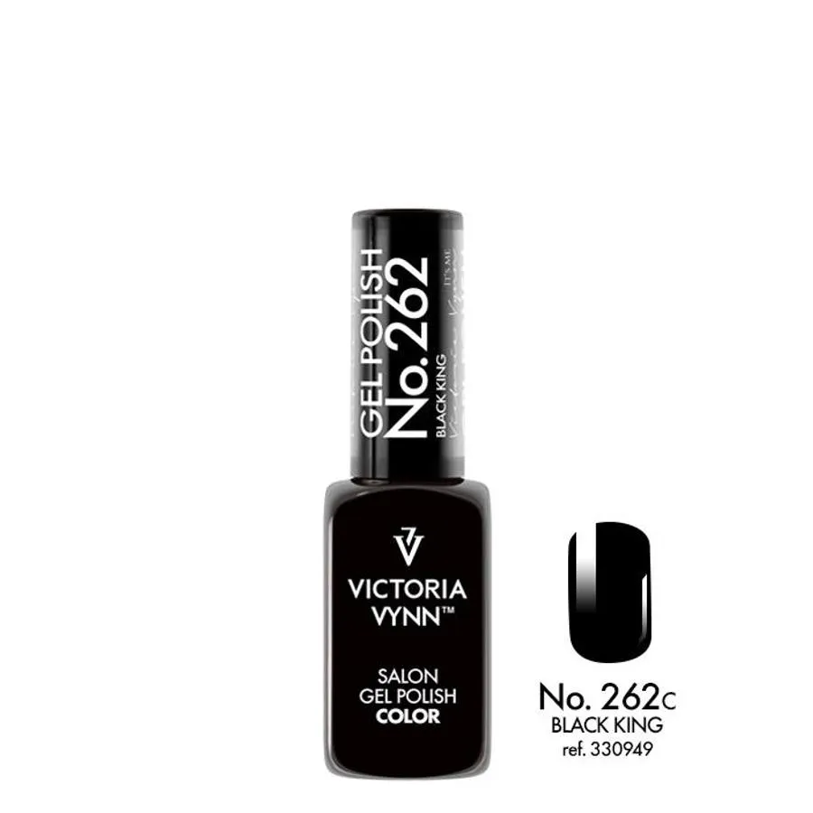 Victoria Vynn Gel Polish Color 262 Black King