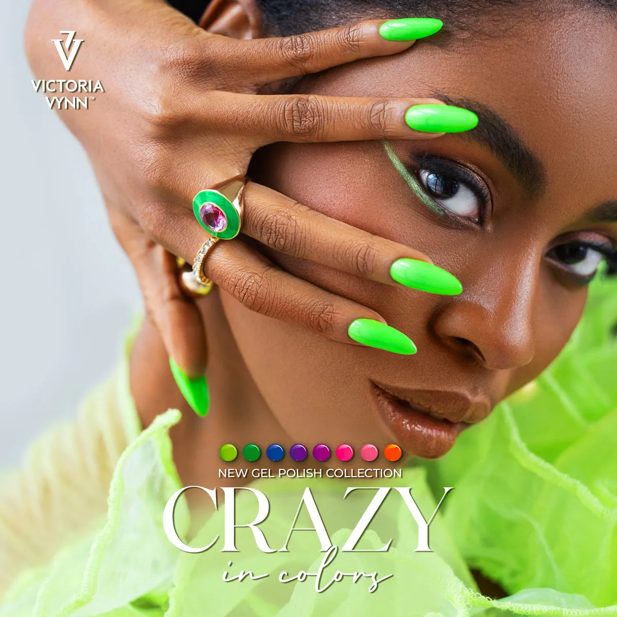 Victoria Vynn Gel Polish Color 333 Kooky Malachite