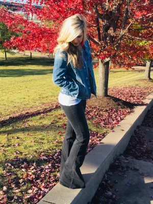 Vintage Black Flares (compare at $42)