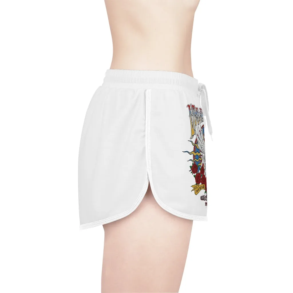 Voodoo Rock /Relaxed fit Shorts/White