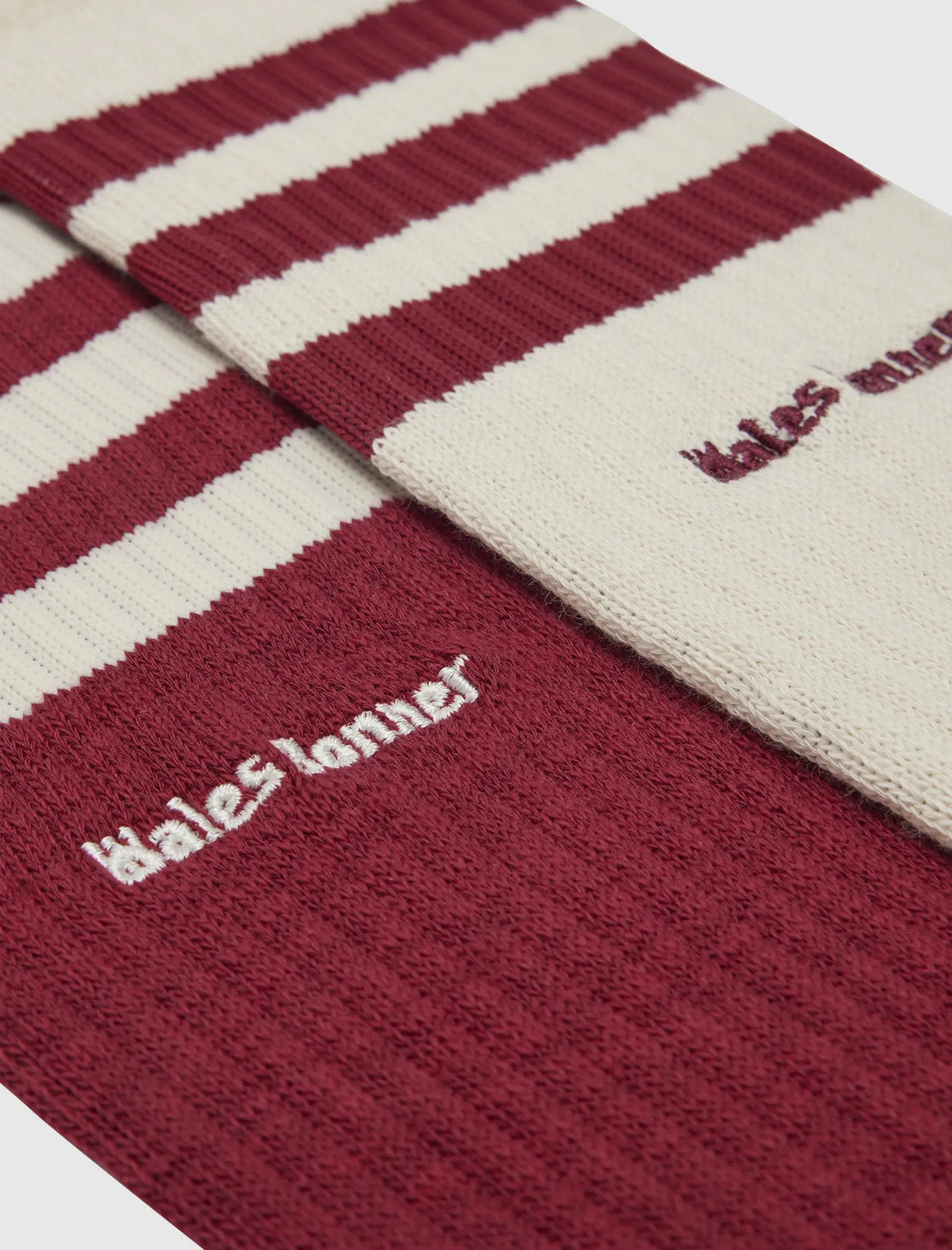 WALES BONNER 3-STRIPE SOCKS