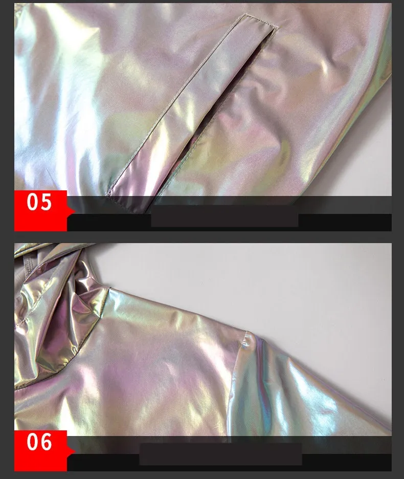 Waterproof Holographic Jacket