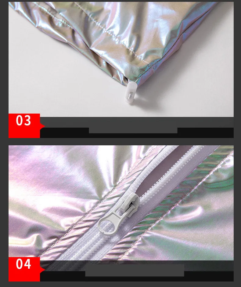 Waterproof Holographic Jacket