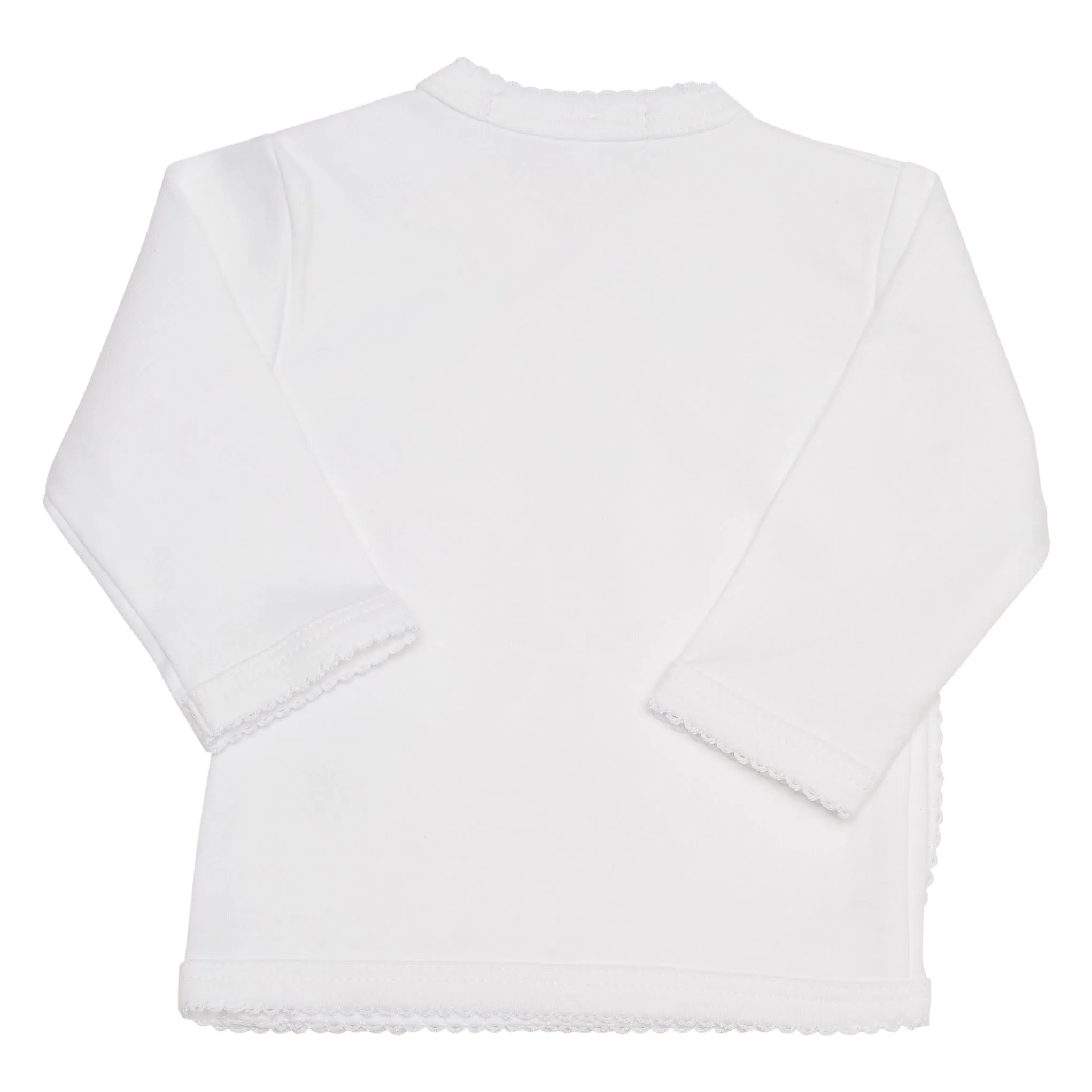 WHITE TRIM ARANTXA KIMONO SET