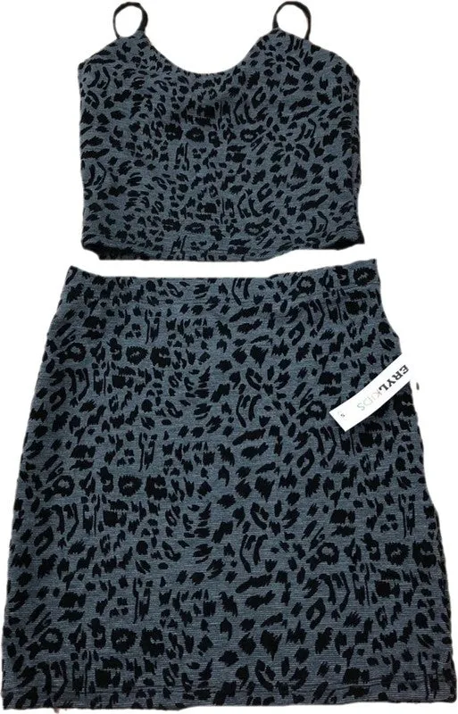 Wild at Heart Girls Top & Skirt Set