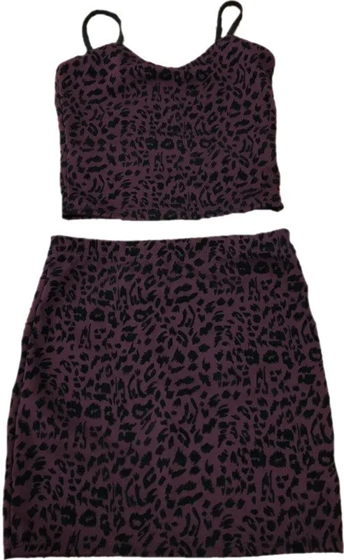 Wild at Heart Girls Top & Skirt Set
