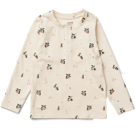 Wilhelm Peach Pyjama Top