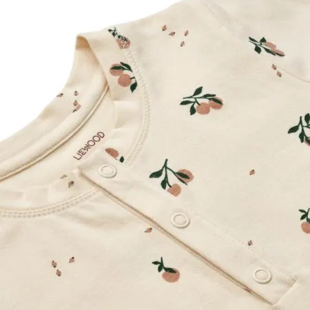 Wilhelm Peach Pyjama Top