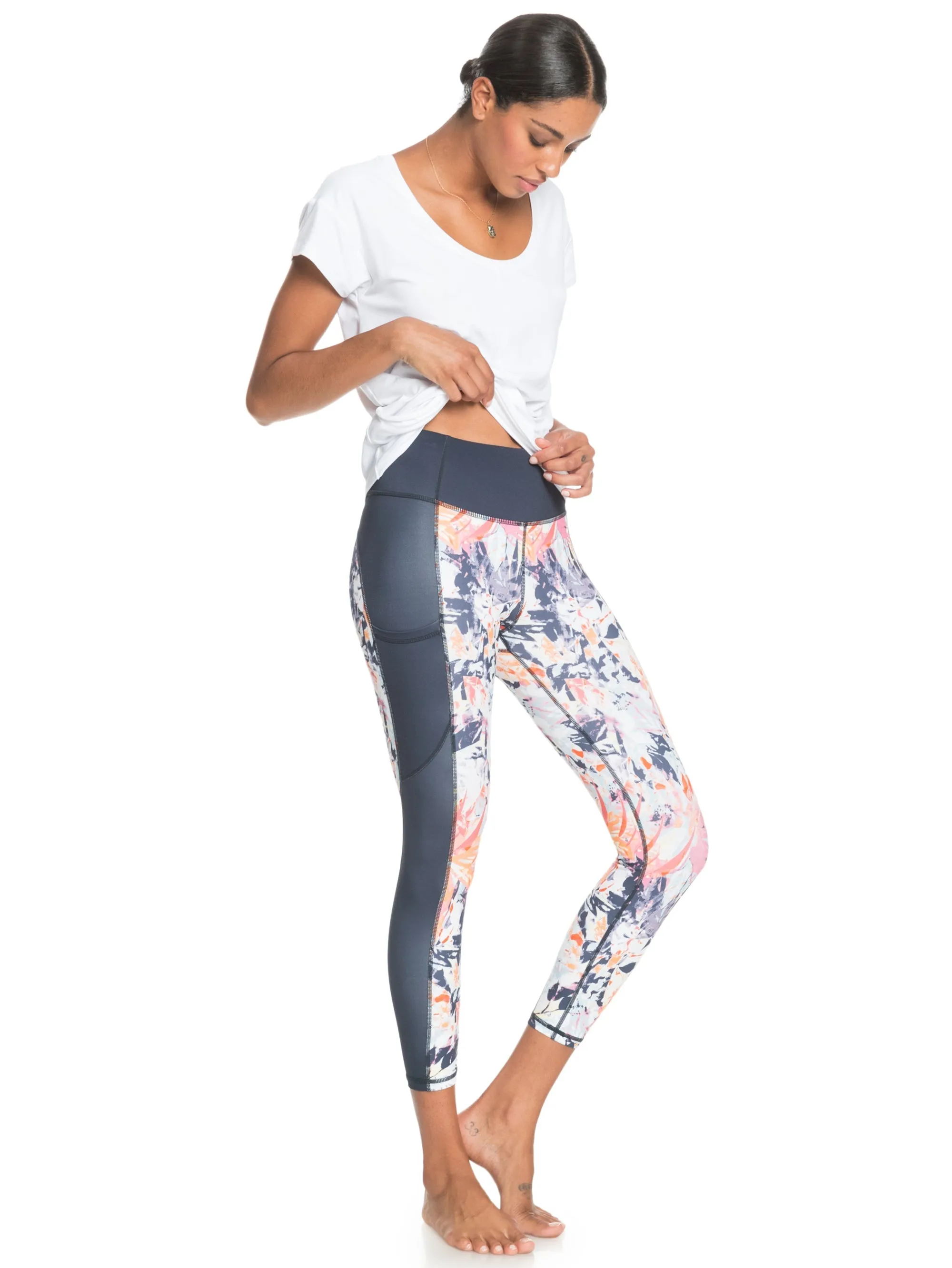 Womens Runway Circle Technical Leggings