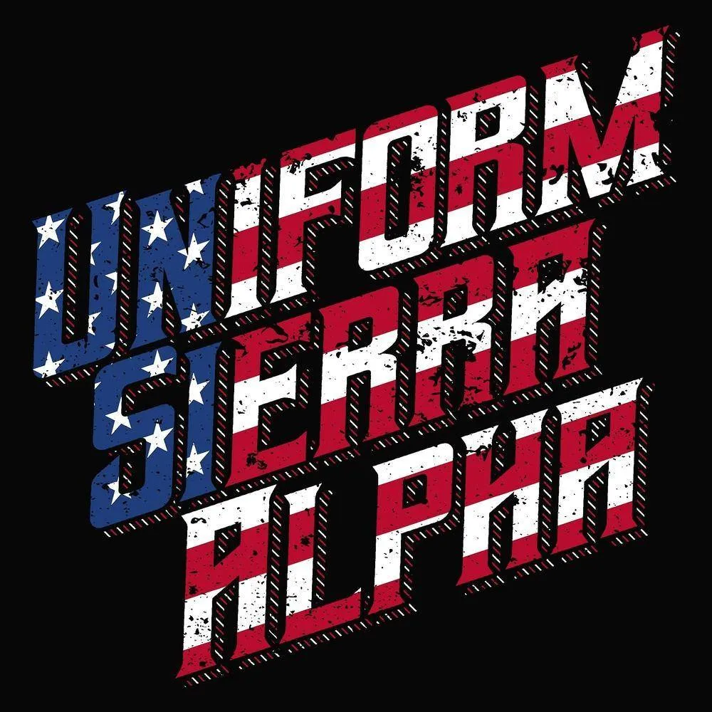 Women's USA Slim Fit T-Shirt - Black
