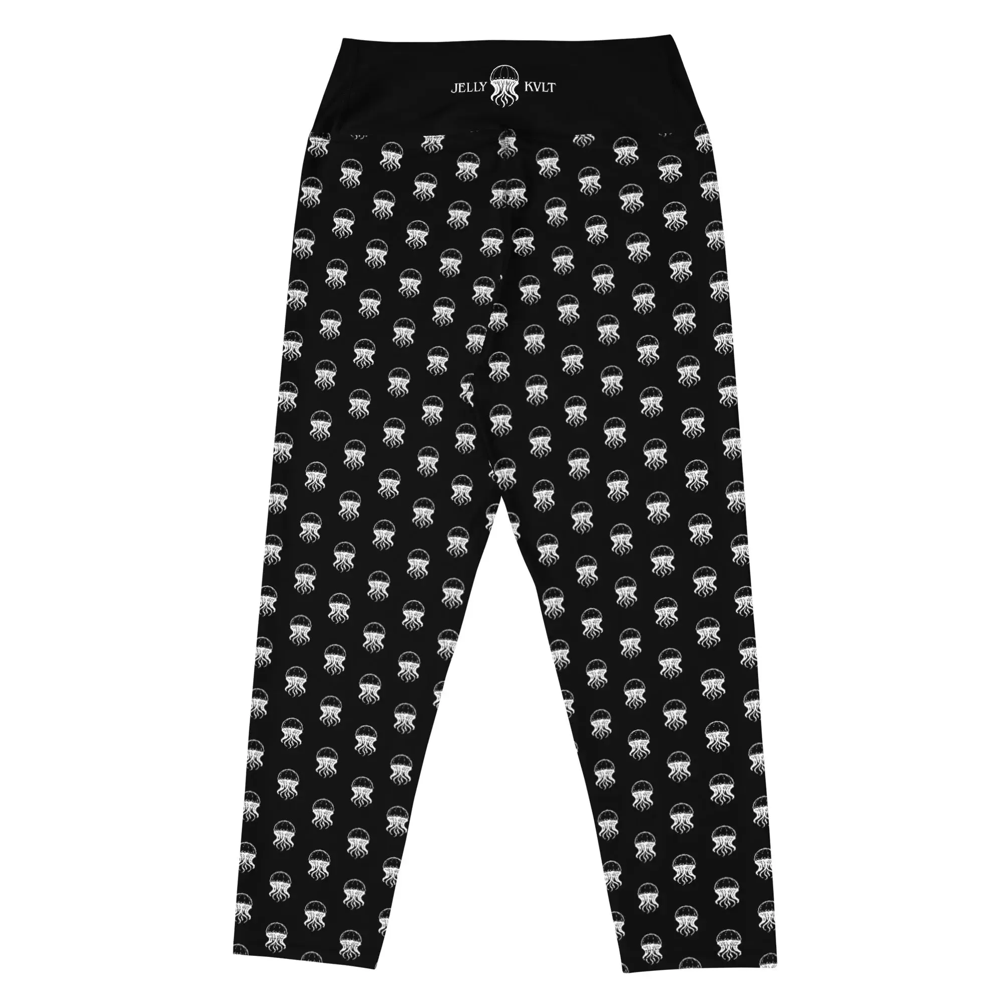 Yoga Capri Leggings Jellyfish Invaders