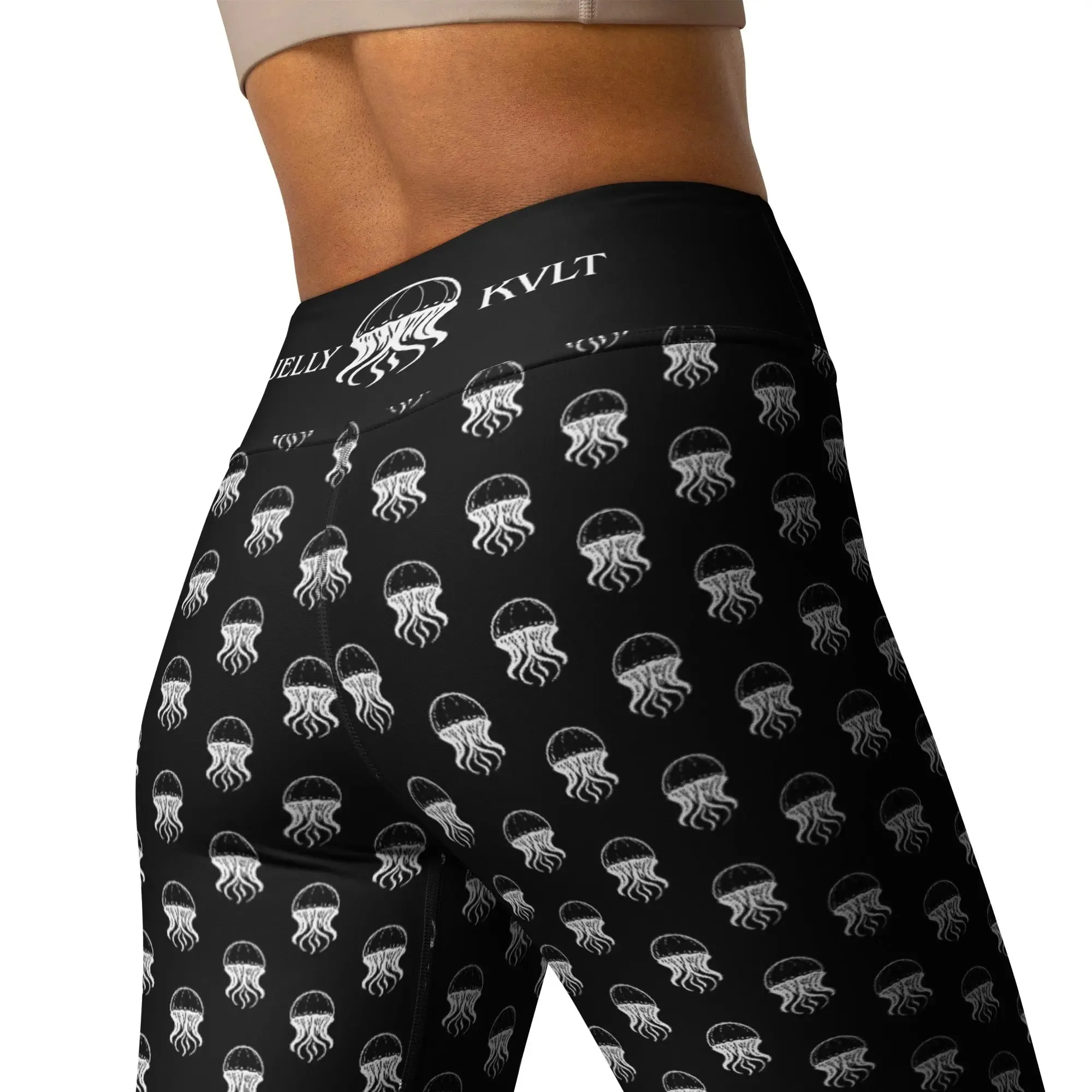 Yoga Leggings Jellyfish Invaders