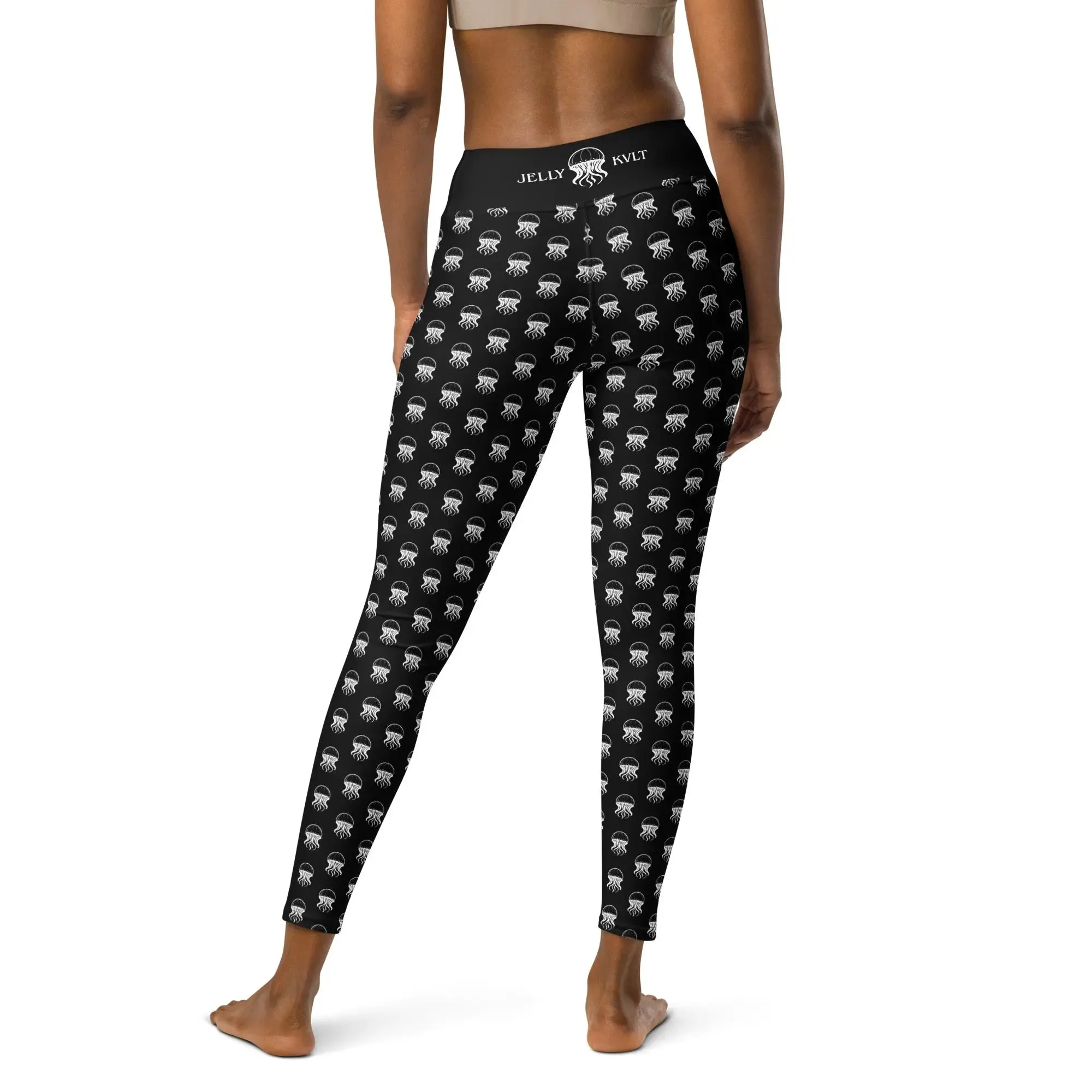 Yoga Leggings Jellyfish Invaders