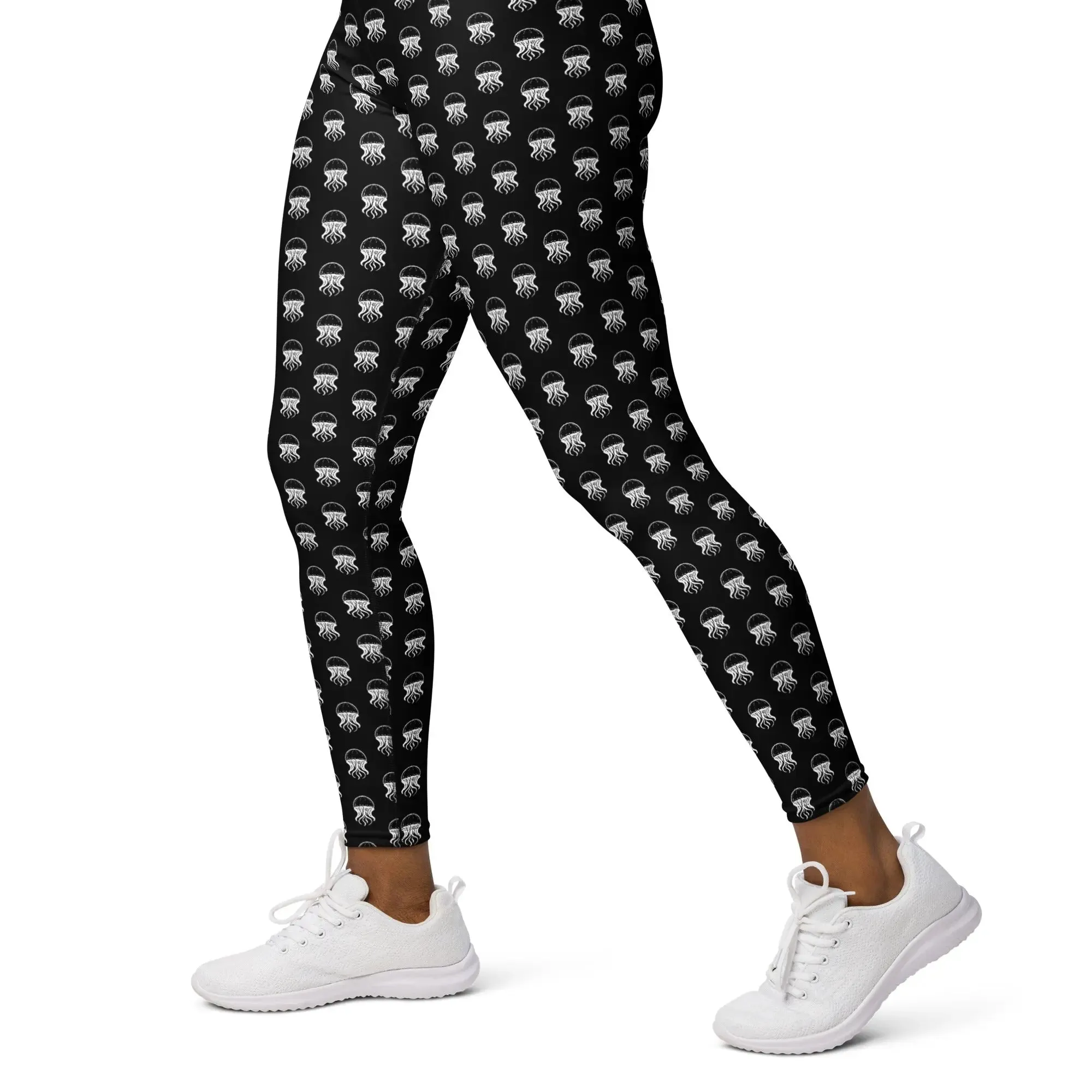 Yoga Leggings Jellyfish Invaders